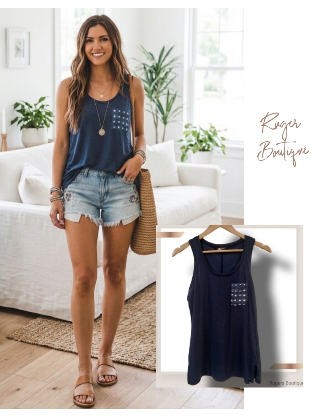 🌿The North Face Women's Small Racer back FlashDry Navy Blue Tank Top